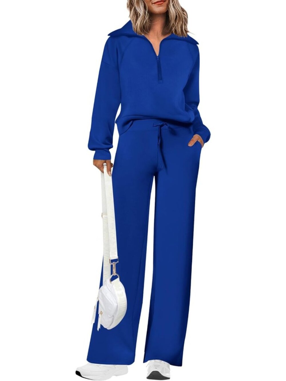Chic Women's 2-Piece Matching Lounge Set | Cozy Sweatsuit for Casual Wear